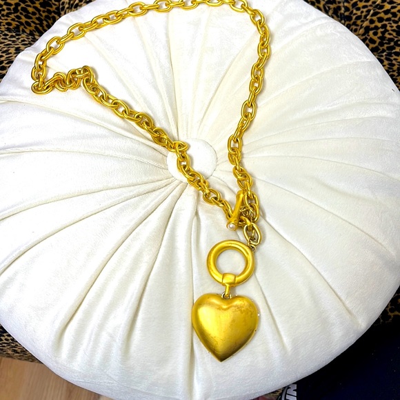 Givenchy Jewelry - Givenchy Vintage Heart Necklace